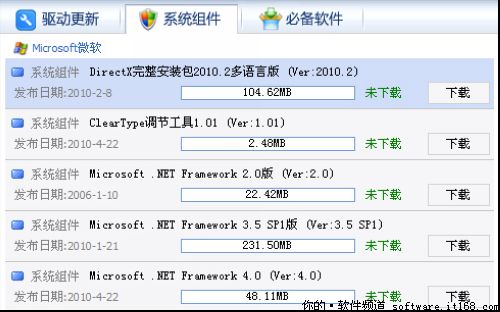 正式版软件驱动更新更准确更有针对性