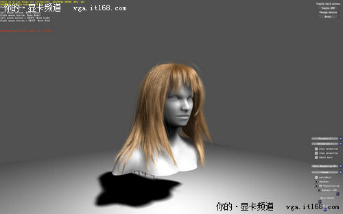 NVIDIA DEMO:Hair 