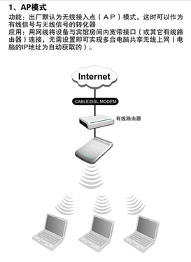 腾达W150M五种网络功能介绍