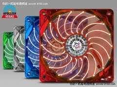 安耐美发布炫彩Apollish Vegas机箱风扇