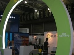 侠诺新品多核路由亮相新加坡亚洲电信展