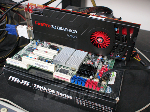 AMD FirePro V7800显卡外观介绍