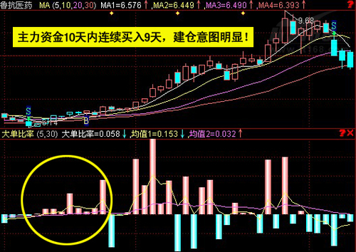 主力资金10天内连续买入9天,建仓意图明显