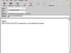 用户需要留心“世界杯”等热门主题邮件