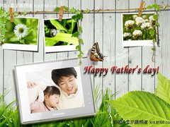 父爱馨香 三星数码相框礼当时尚才快乐