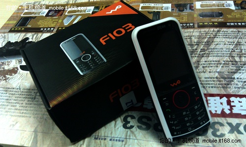 联通定制3G手机 中兴F103评测