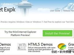 全面展示HTML5魅力 IE9 Preview3发布