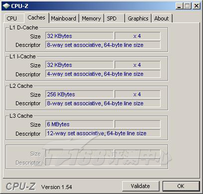 CPU-Z软件详细规格