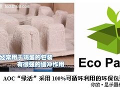 节能环保LED AOC“绿活”引领绿色生活