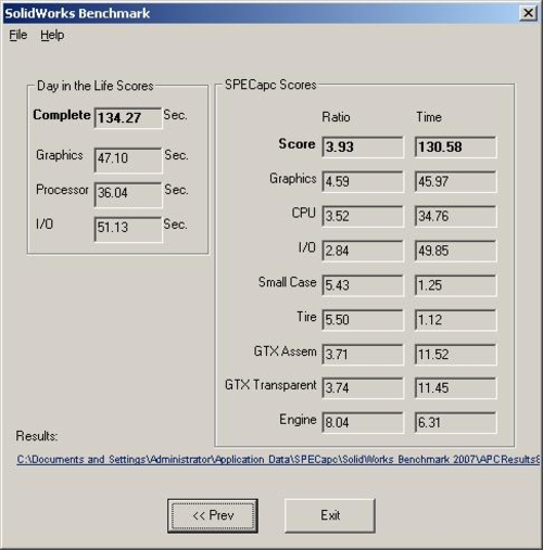 SPECapc for SolidWorks 2007