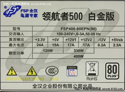 400元以内堪称最超值的80plus电源