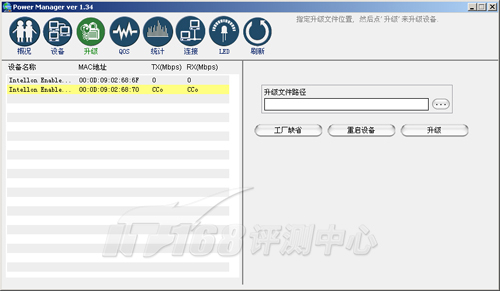 管理软件包括带宽管理以及QoS等功能