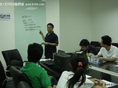 双面低碳打印 联想LJ3600D网友线下体验