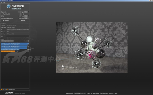 CineBench R11.5性能测试