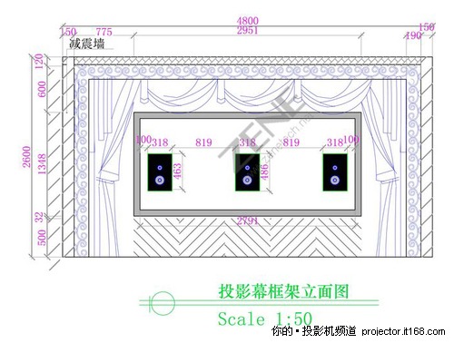 器材进入之前的装修过程