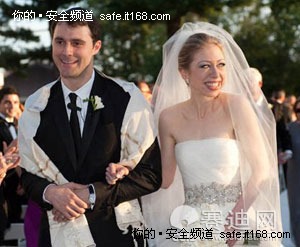 克林顿女儿婚礼视频网上疯传 黑客趁机发财