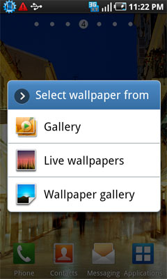 3.7寸超级AMOLED+Touchwiz3.0