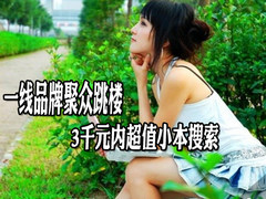 一线品牌聚众跳楼 3千元内超值小本搜索