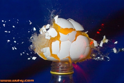 击破的瞬间 一组超高速摄影作品欣赏-IT168 数