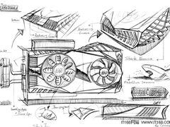 外形绝对拉风 iGame 460散热器草图曝光