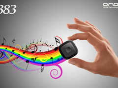 更时尚圆润精品MP3 昂达VX383惊艳亮相