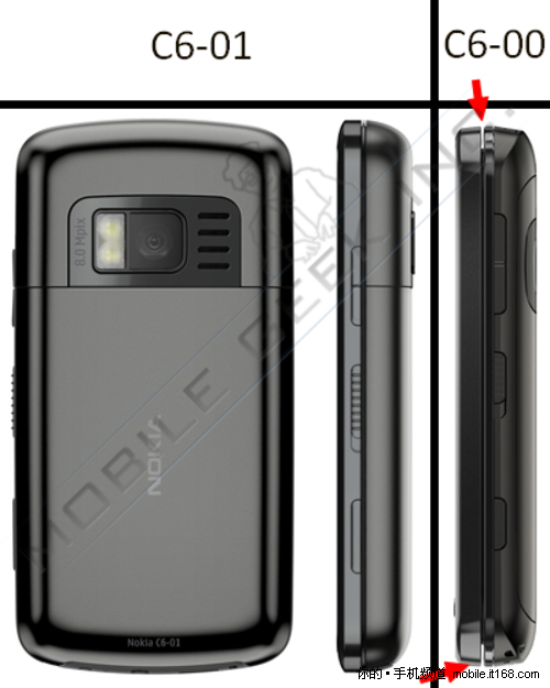 又一款Symbian 3 诺基亚C6-01配置曝光