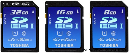 每秒104MB 东芝及松下推出超高速SDHC卡