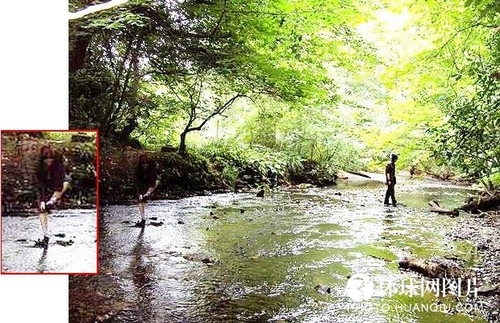 俄罗斯一节地铁车厢拍下幽灵照片