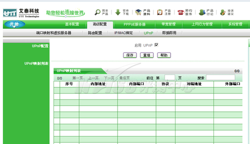 艾泰HiPER 520路由器高级配置