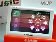 299元触摸高清MP4 台电推出新品C430P