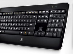 Logitech无线键盘K800拆了玩