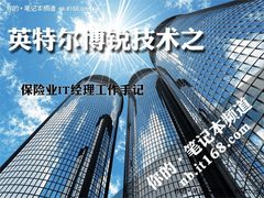 英特尔博锐技术之保险业IT经理工作手记