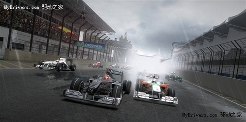《F1 2010》三大平台高画质对1