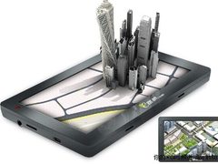 3D实景专用GPS 华锋E路航T600真机曝光