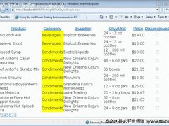 详解ASP.NET4 GridView新增4大排序样式