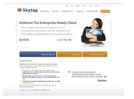 十大热门云计算创新企业：Skytap