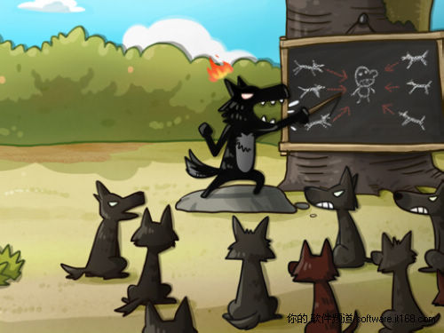 猎人和狼 hunter and wolves
