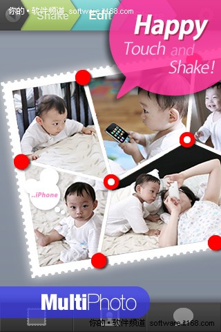 iPhone手机的漫画影集:PhotoShake!-IT168 软件