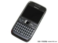 全键盘智能机 诺基亚黑色E72仅售2050元
