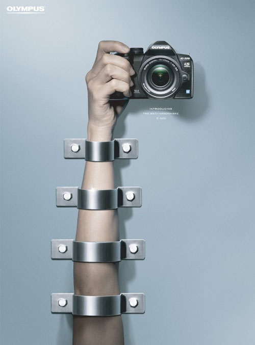 创意十足 32个极具经典的数码相机广告