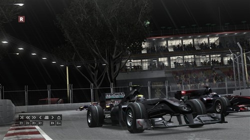 《F1 2010》夜间雨景精彩截图欣赏