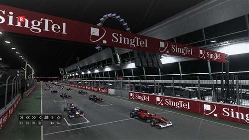 《F1 2010》夜间雨景精彩截图欣赏