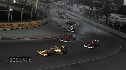 《F1 2010》夜间雨景精彩截图欣赏