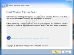 Windows 7 SP1 RC候选版首批截图曝光