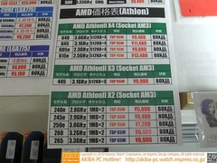 45W低功耗版Athlon II双核/4核新品登场