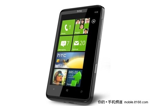 WP7正式发布 HTC一口气推5部WP7手机  