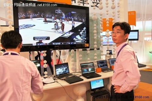 4G+3D 诺西携无线游戏系统亮相通信展