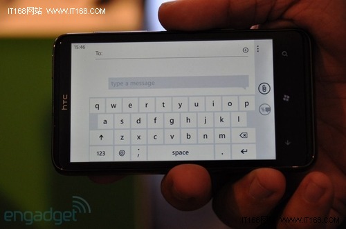 WP7旗舰级手机 HTC HD7新机皇正式登录