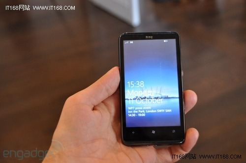 WP7旗舰级手机 HTC HD7新机皇正式登录