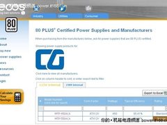 特别报道：技展两款新品电源通过80plus